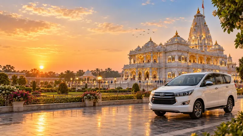Local Taxi Service in Mathura & Vrindavan